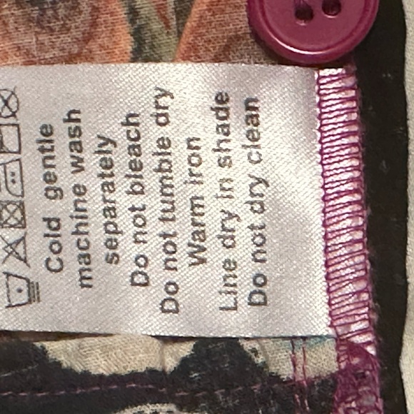 Boom Shankar Patchwork Shorts Size 16 - Picture 7 of 8